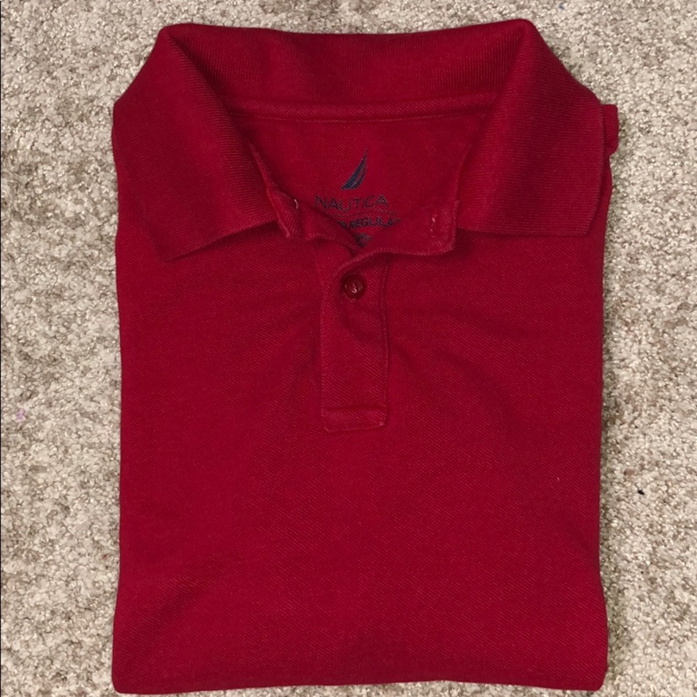 Nautica Red Polo Shirt